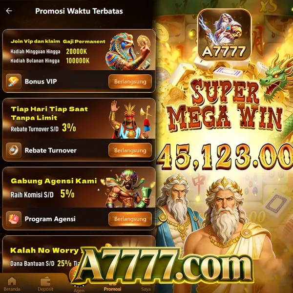 A7777 Bonus Member Baru 100%